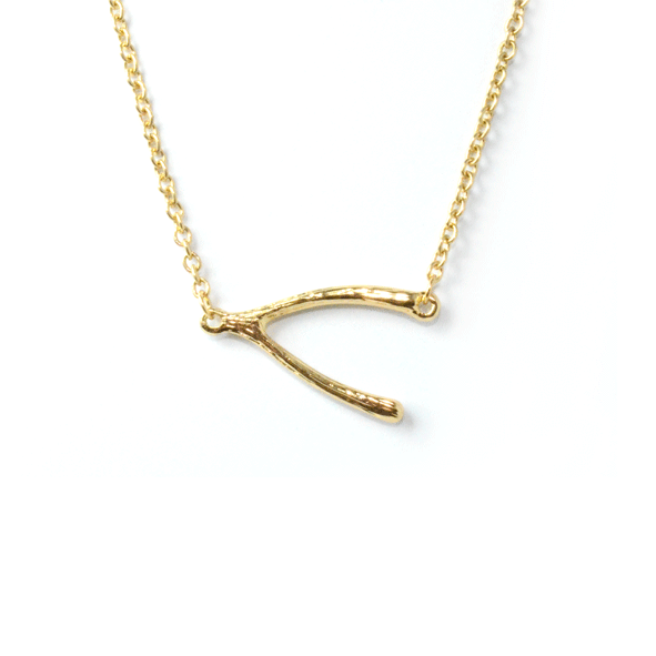 WISH BONE NECKLACE - product image  