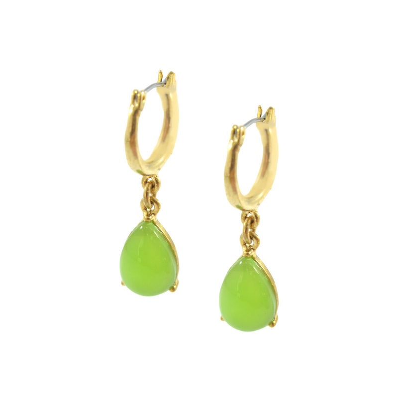 WATER DROP GEM DROP EARRINGS - product image  