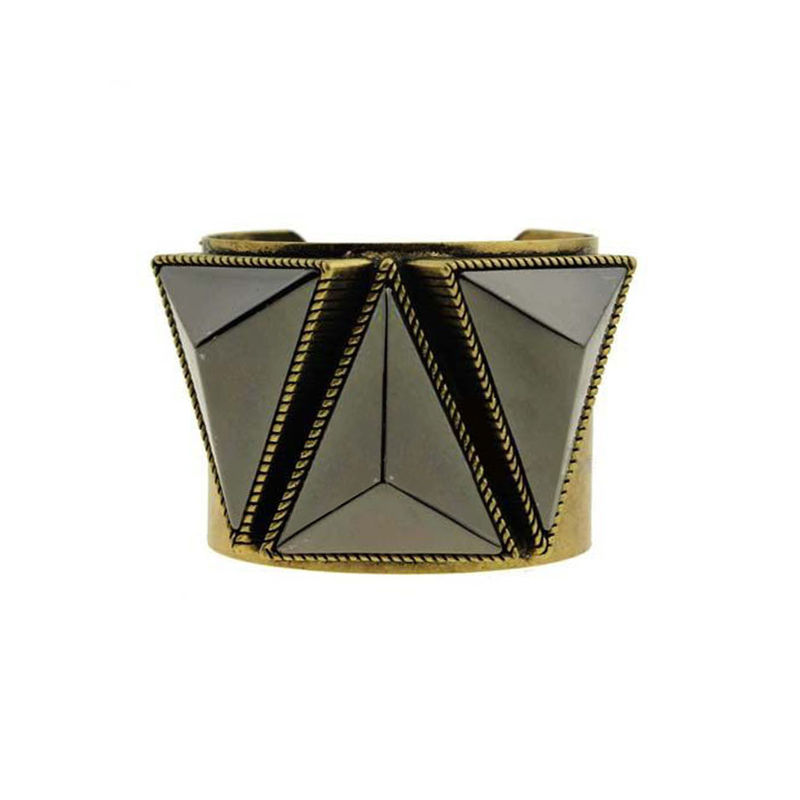 VINTAGE TRIANGLE PYRAMID BANGLE - product image  