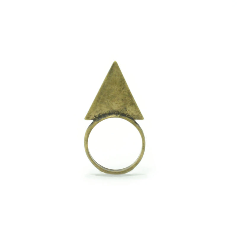 VINTAGE STYLE TRIANGLE RING - product image  