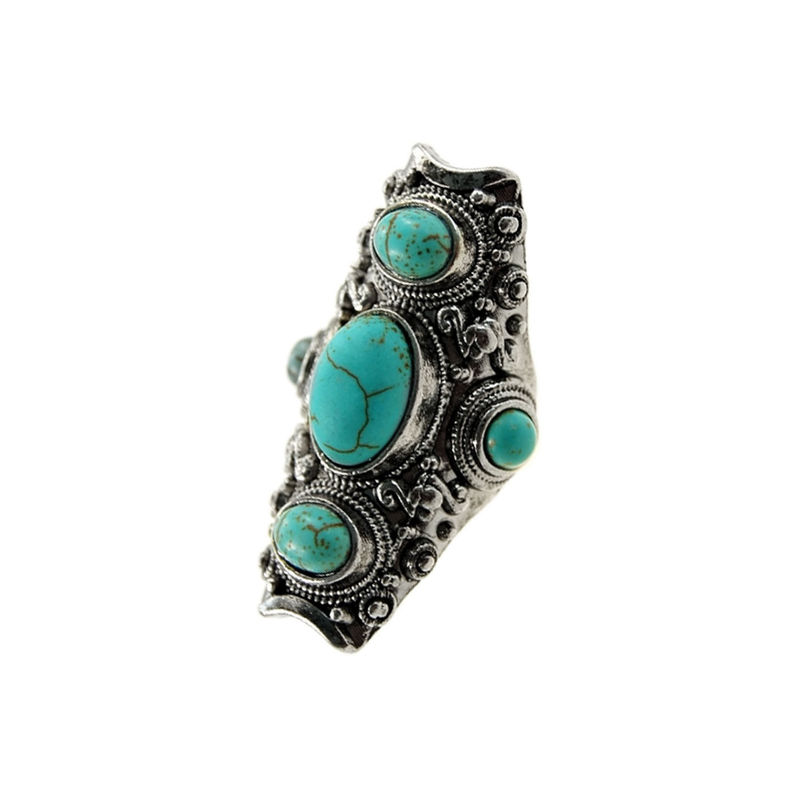 VINTAGE STYLE STONE RING - product image  