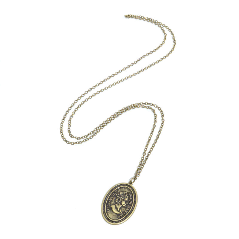VINTAGE STYLE ELIZABETH PENDANT NECKLACE - product image  