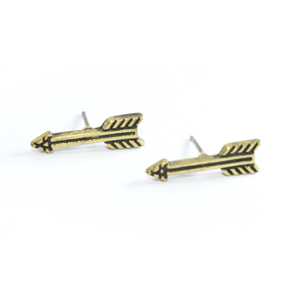 VINTAGE STYLE ARROW EARRINGS - product image  
