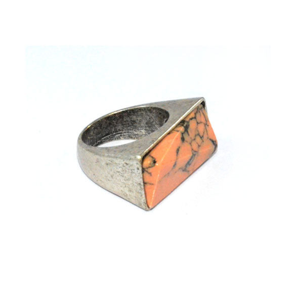 VINTAGE SILVER STONE RING - product image  