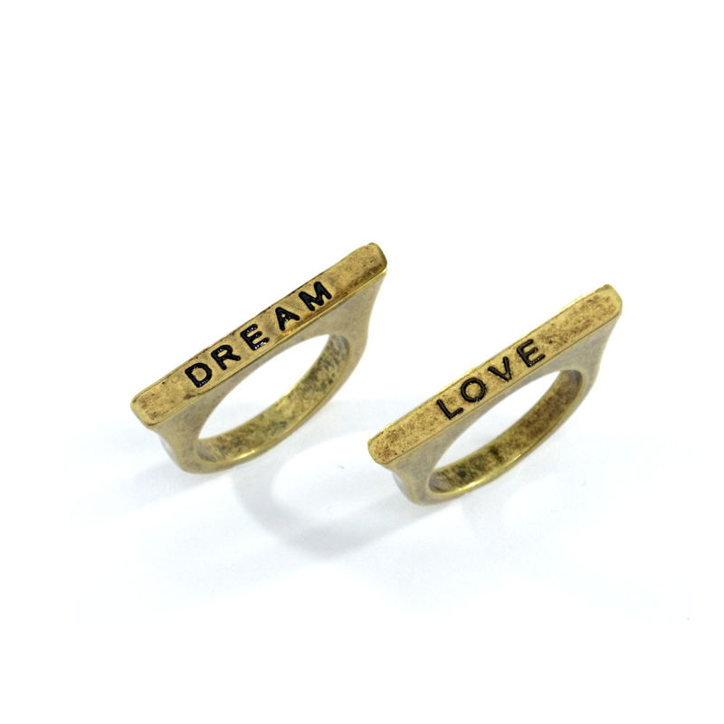 VINTAGE MESSAGE RING - product image  