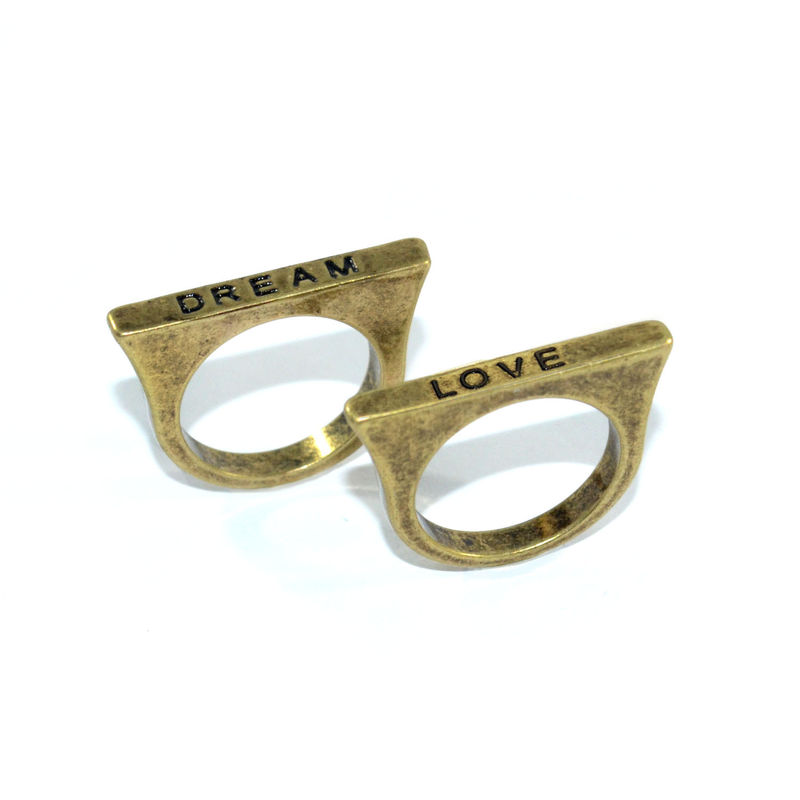 VINTAGE MESSAGE RING - product image  