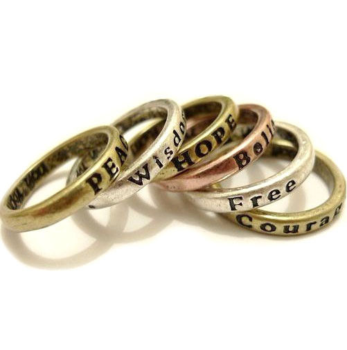 VINTAGE MAKE A WISH RING - product image  