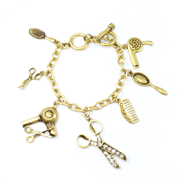 VINTAGE HAIR SALON STYLE BRACELET - product image  