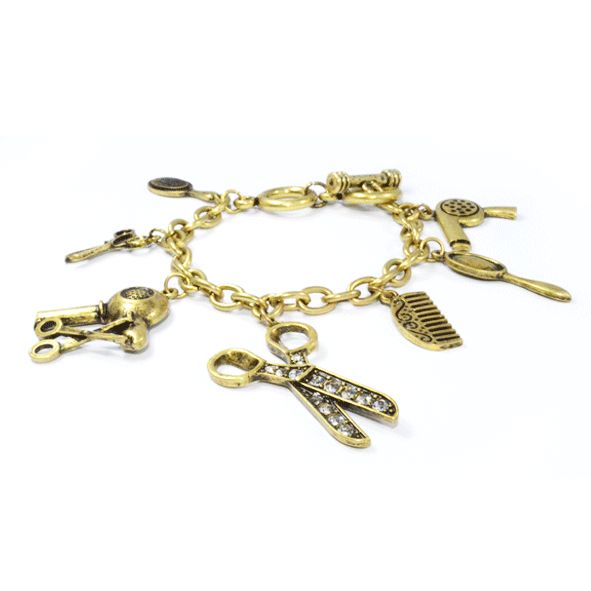 VINTAGE HAIR SALON STYLE BRACELET - product image  