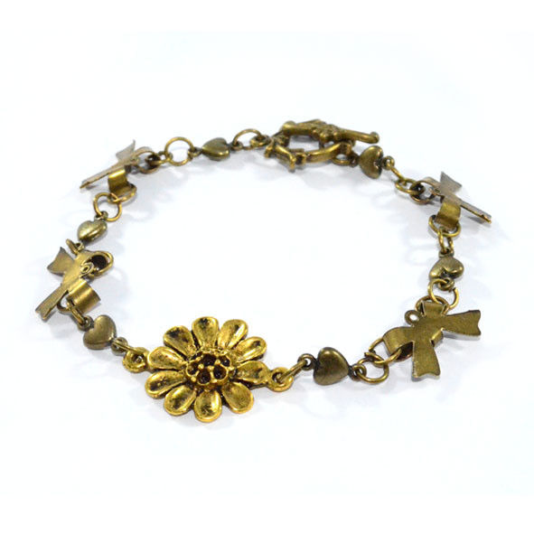 VINTAGE FLOWER BRACELET - product image  