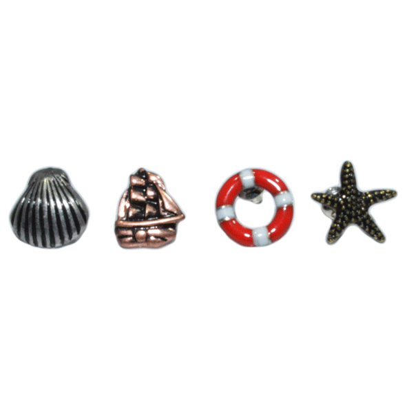 VINTAGE BEACH STYLE EARRING SET - product image  