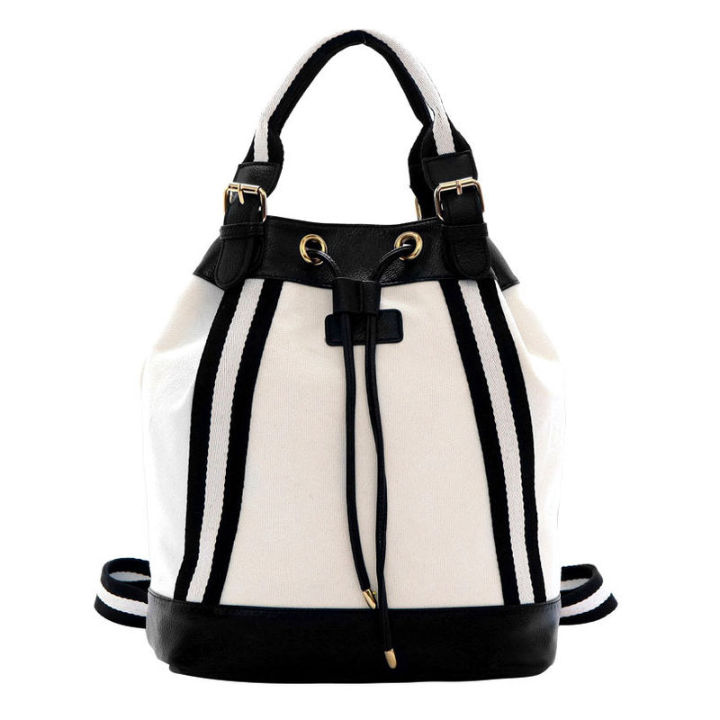 TWO TONE COLOR DRAWSTRING BAG - product image  