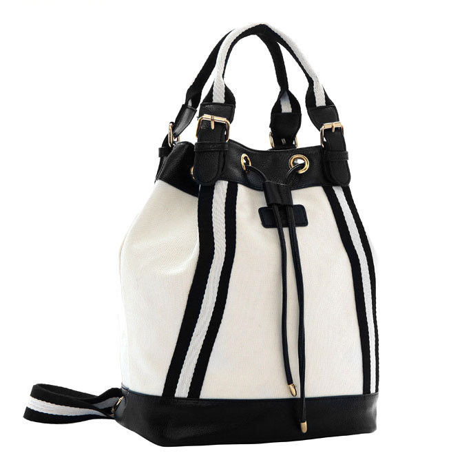 TWO TONE COLOR DRAWSTRING BAG - product image  