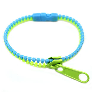 TWO COLOUR ZIP BRACELET - product image  