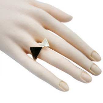 TWIST TRIANGLE RING - product image  