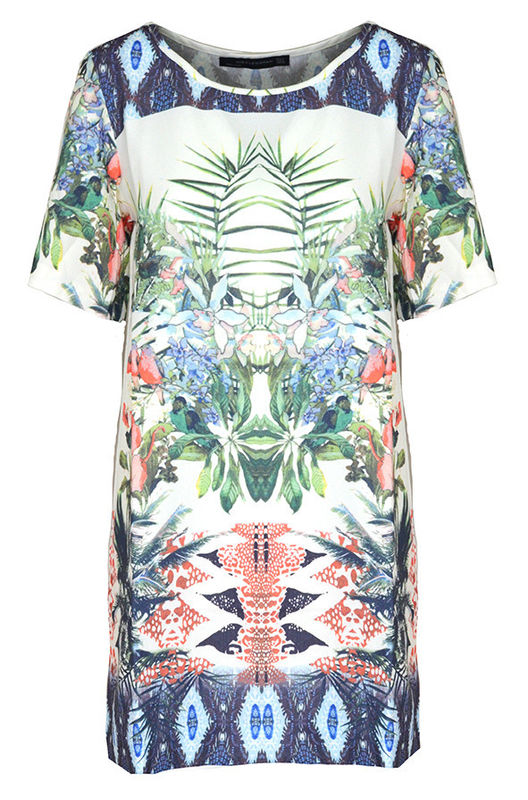 TUNIC PRINT DRESS - product image  