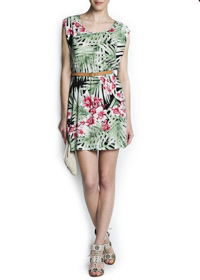 TROPICA FLORAL DRESS - product image  