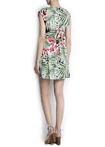 TROPICA FLORAL DRESS - product image  