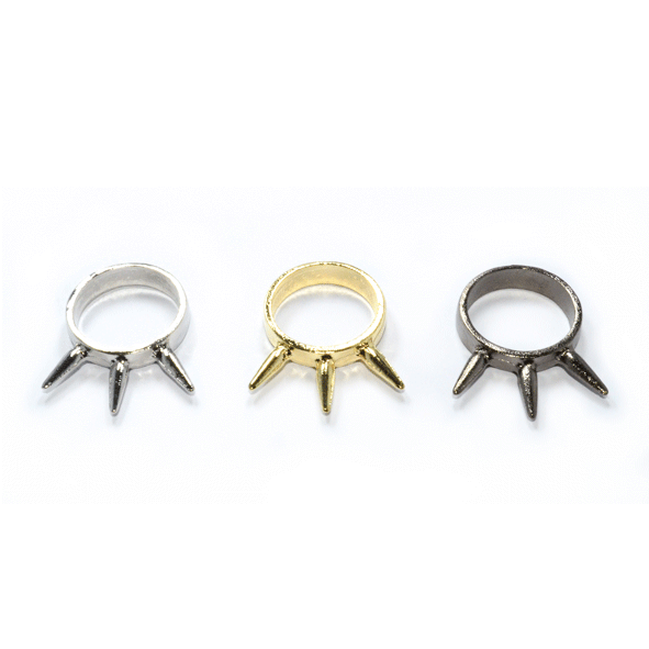 TRIPLE SPIKE RING - product image  