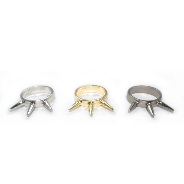 TRIPLE SPIKE RING - product image  