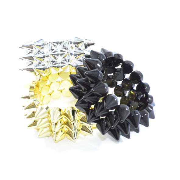TRIPLE SPIKE BRACELET - product image  