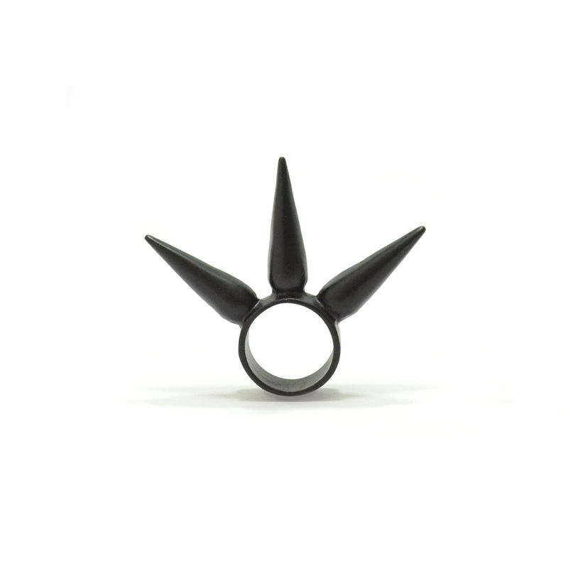 TRIPLE LONG SPIKE RING - product image  