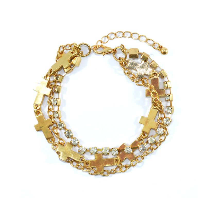 TRIPLE CHAIN BRACELET - product image  