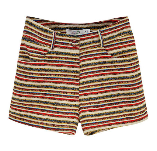 TRIBAL STRIPE SHORTS - product image  