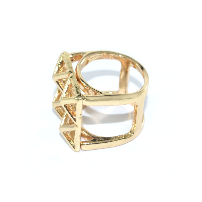 TRIANGLE CUBE RING - product image  