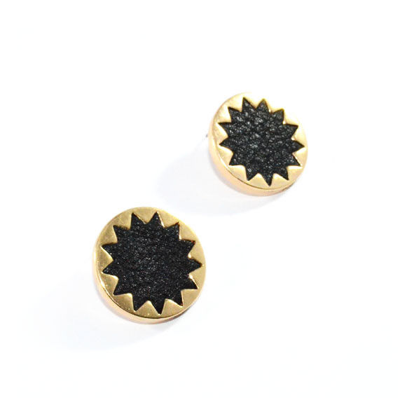 SUNFLOWER CRYSTAL EARRING - product image  