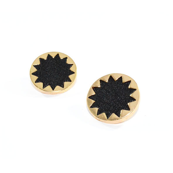SUNFLOWER CRYSTAL EARRING - product image  