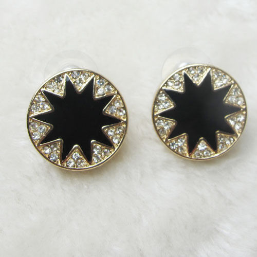 SUNFLOWER CRYSTAL EARRING - product image  