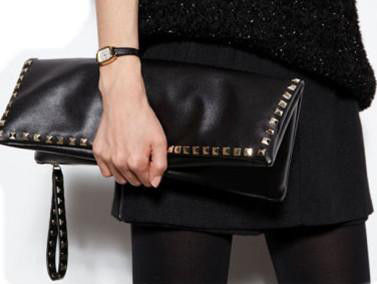 STUDDED EDGE CLUTCH - product image  