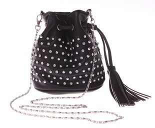 STUD DECOR BUCKET BAG - product image  