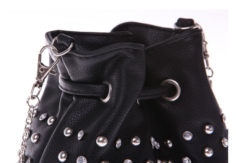 STUD DECOR BUCKET BAG - product image  