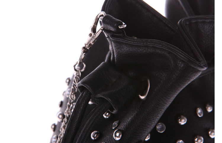 STUD DECOR BUCKET BAG - product image  