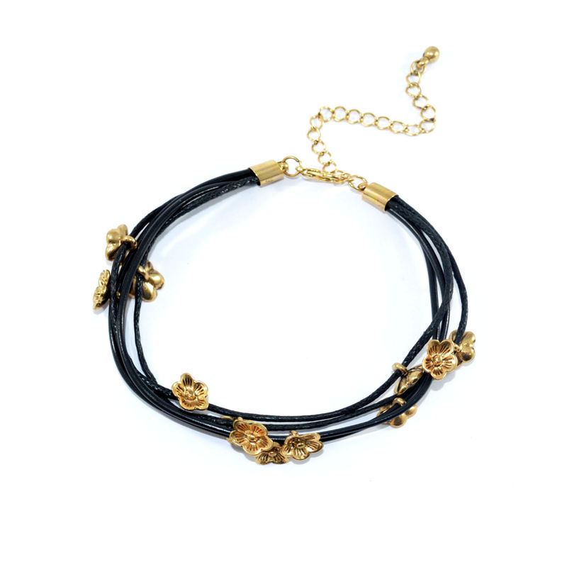 STRAP WITH FLOWER BRACELET - product image  