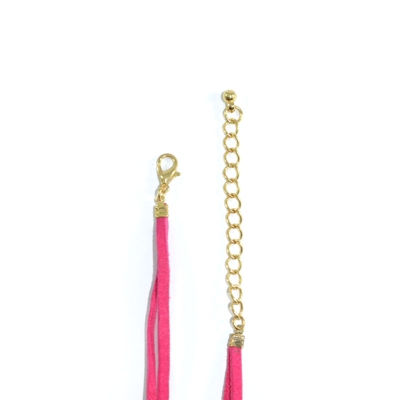 STRAP WITH CHAIN PENDANT BRACELET - product image  
