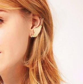 STAR AND WING CUFF EARRING - product image  