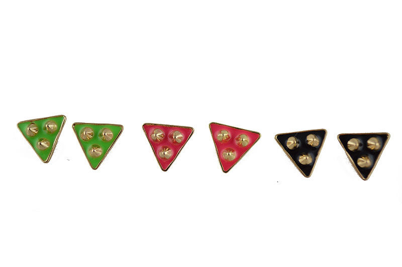 SPIKE TRIANGLE EARRING - product images