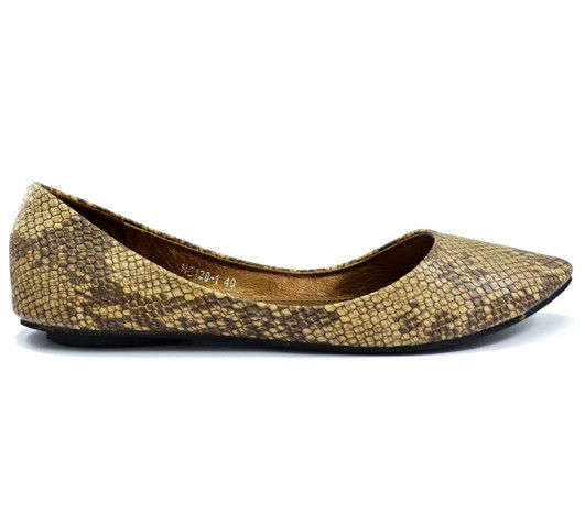 SNAKE PRINT FLATS - product image  
