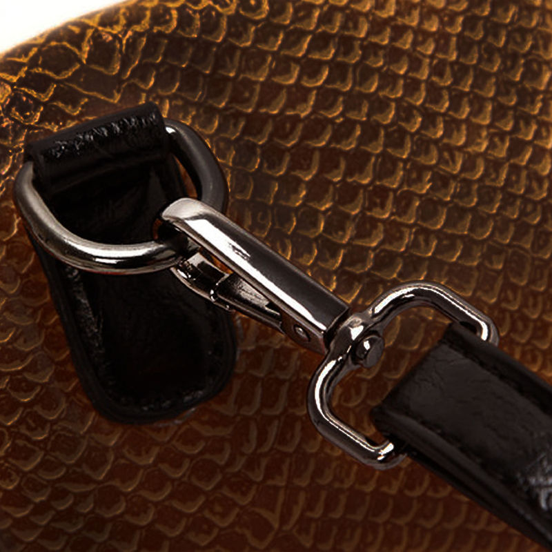 SNAKE PATTERN CLUTCH BAG - product image  