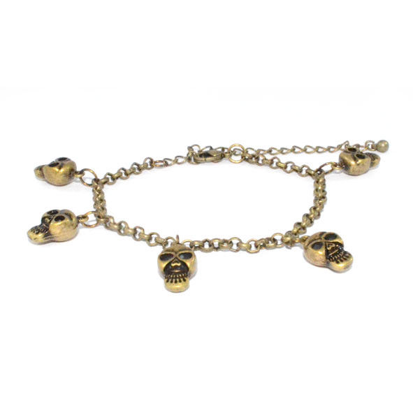 SKULL CHARM BRACELET - product image  