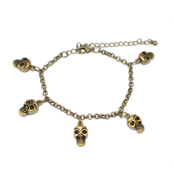 SKULL CHARM BRACELET - product image  