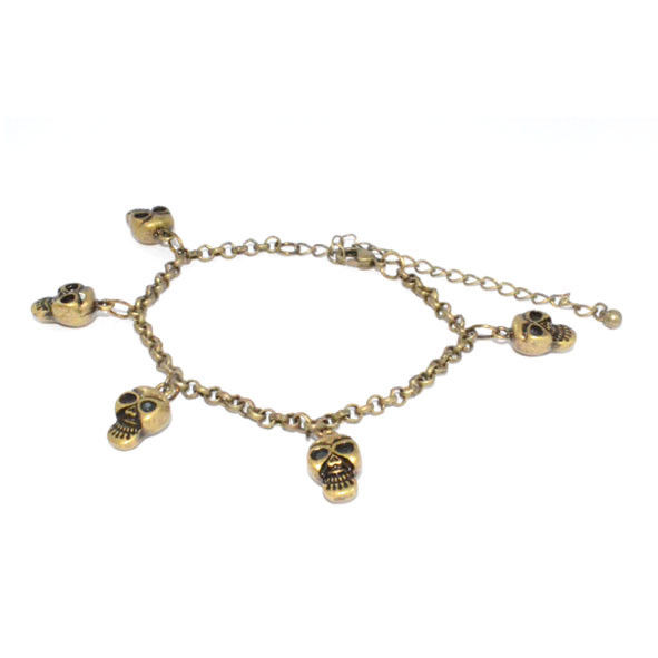 SKULL CHARM BRACELET - product image  