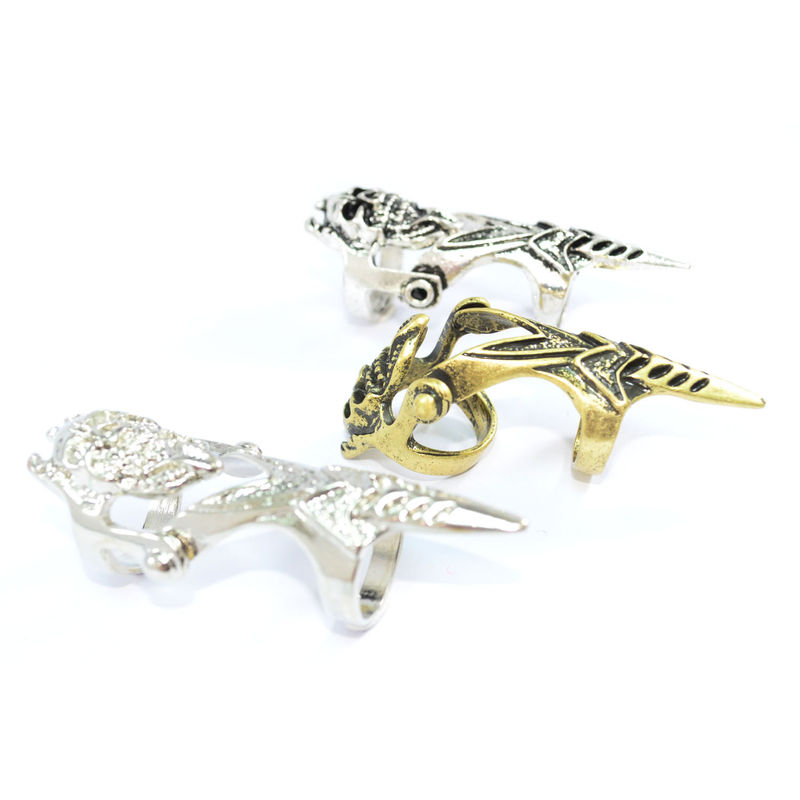 SKULL ARMOUR RING - product image  