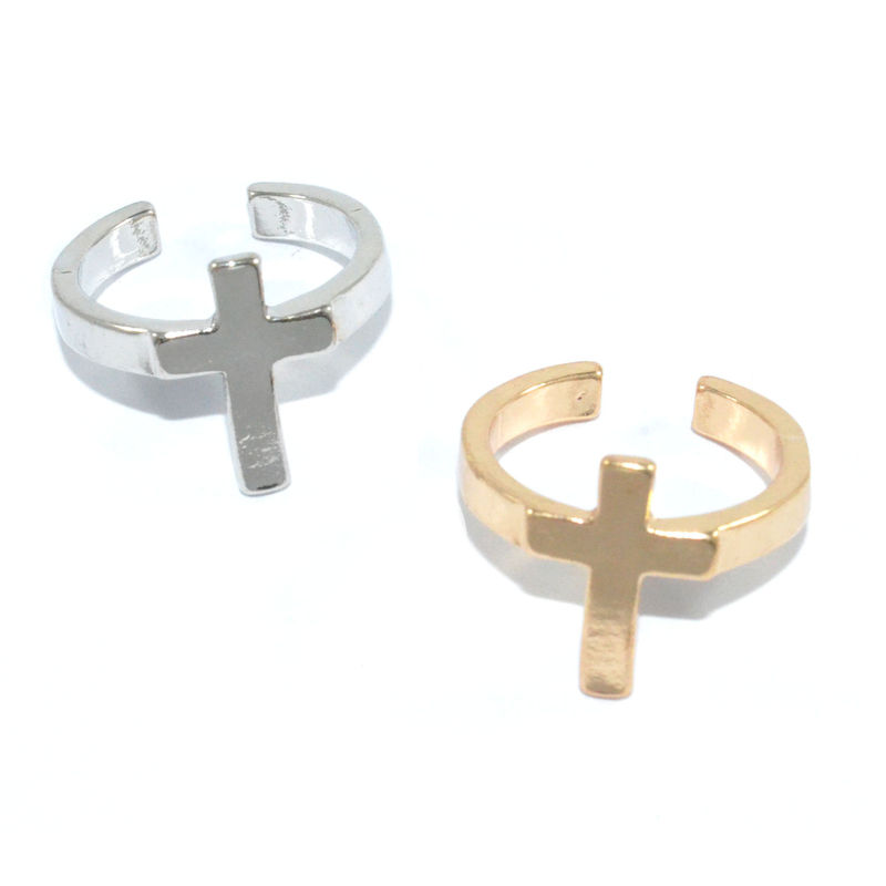 SINGLE CROSS RING - product image  