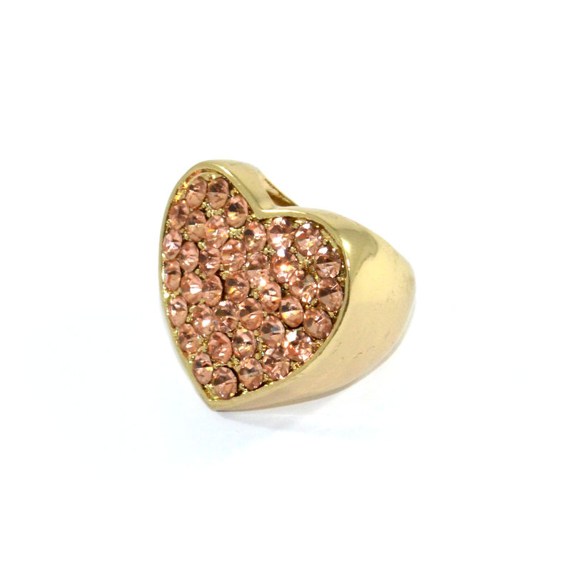 CRYSTAL HEART RING - product image  