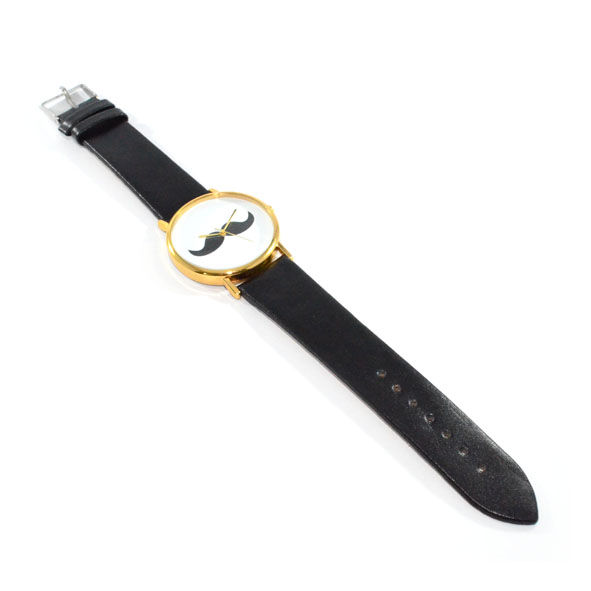 BLACK MUSTACHE WATCH 1 - product image  