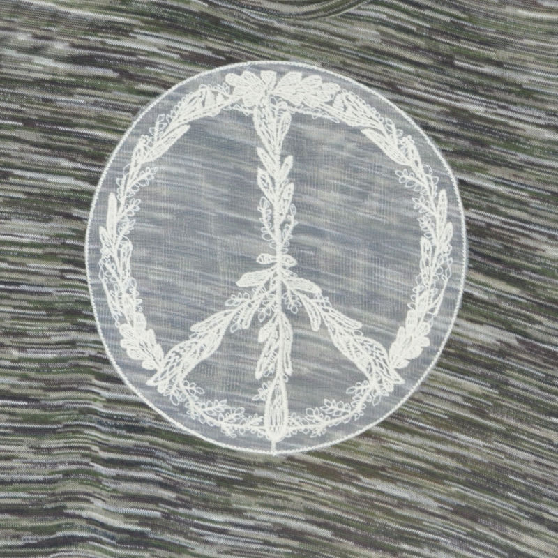 PEACE SIGN FLARE VEST - product image  